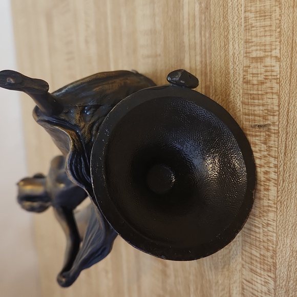 Bronze Art Deco-style dancing lady candle holder or Figurine - Picture 5 of 8